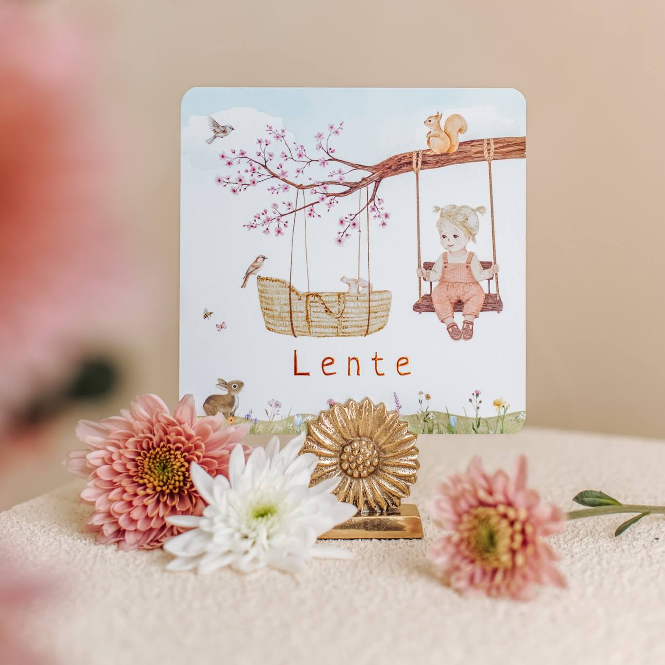 Geboortekaartje lente